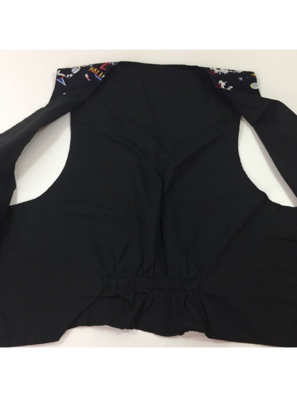Handmade Womens Betty Boop Bowling Black Vest - Picture 11 of 14